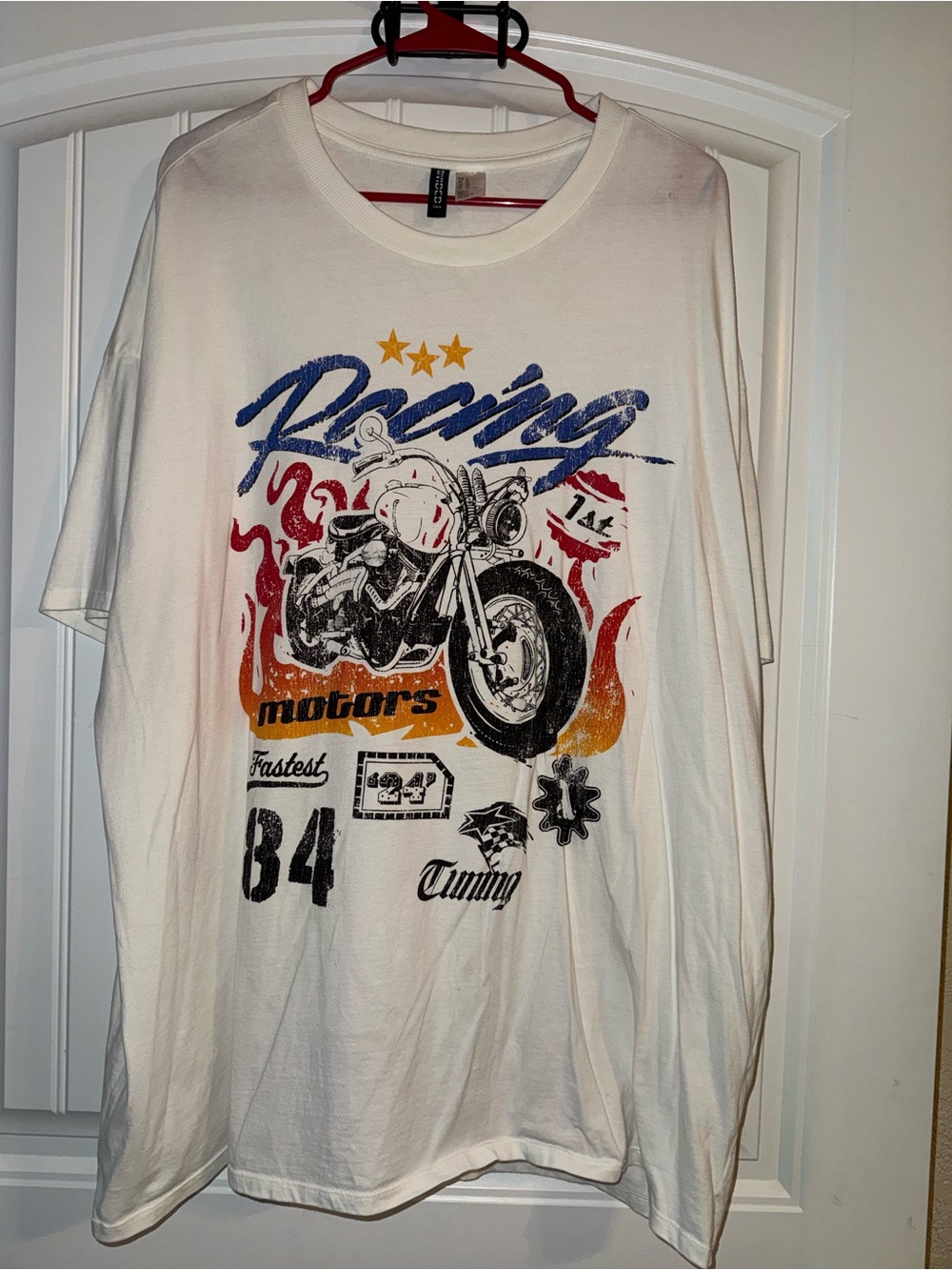 Racing Motors Graphic Tee - White